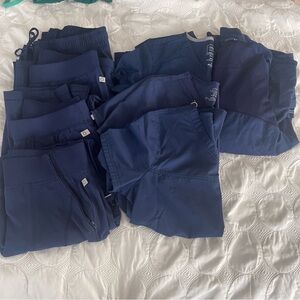 Navy Blue Cherokee Scrubs Bundle